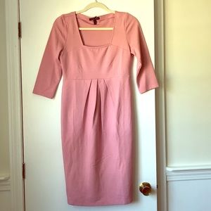Beautiful Isabella Oliver pink maternity dress